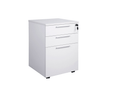 Mobile Caddy Pedestal with Lockable Drawers on Castors