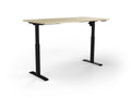OLG Quickstand Electric Sit-Stand Desk — Black frame