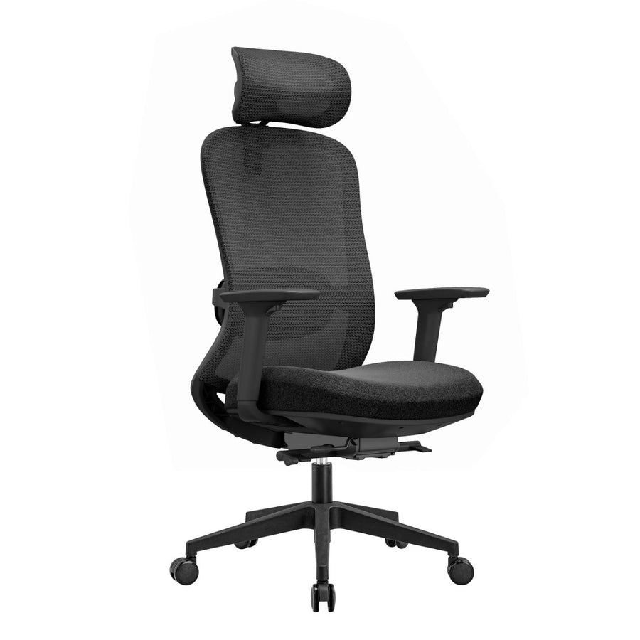 Yuno Ergonomic Massage Chair — Black
