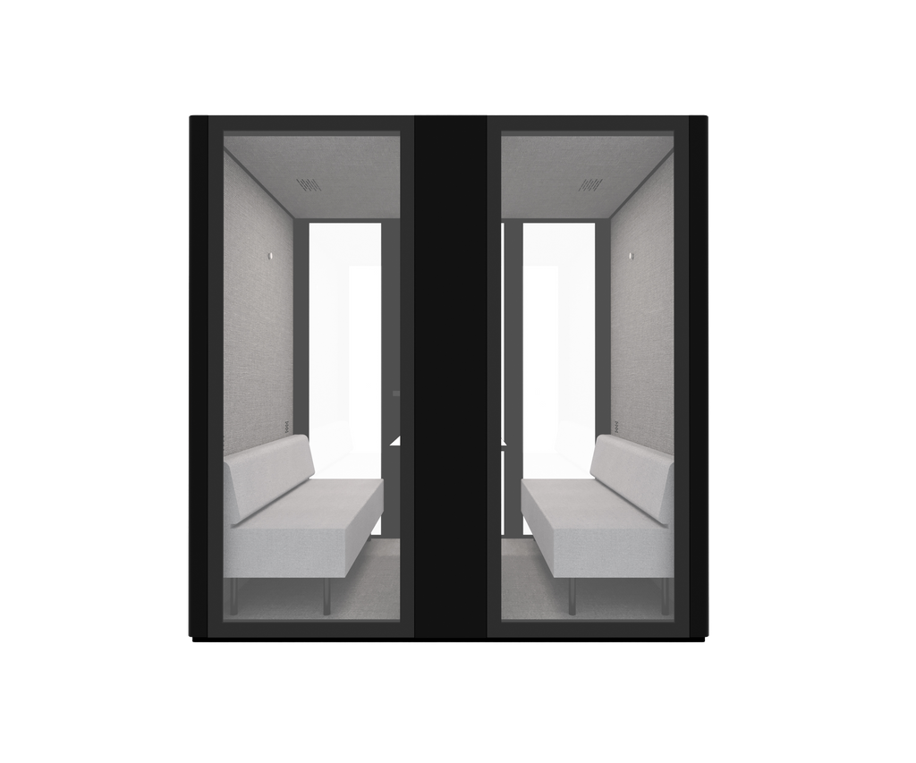 B.Quiet 2-4 Person Acoustic Meeting Pod — alternate angle