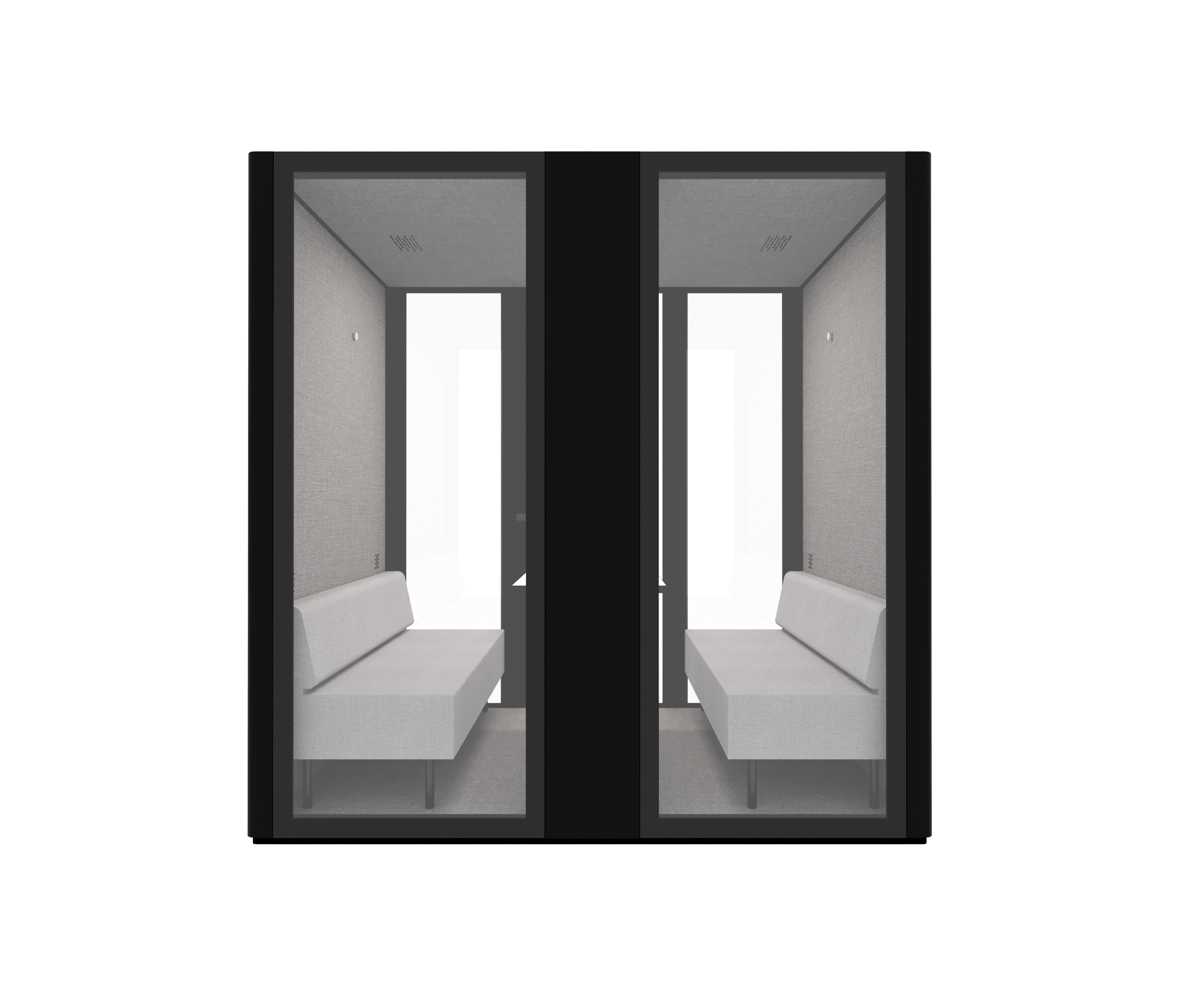 B.Quiet 2-4 Person Acoustic Meeting Pod — alternate angle