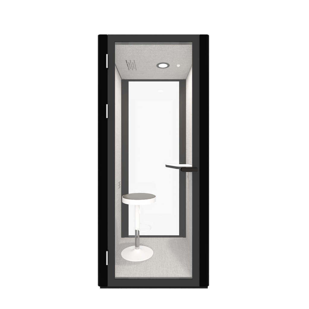 B.Quiet Single Person Acoustic Pod — side angle
