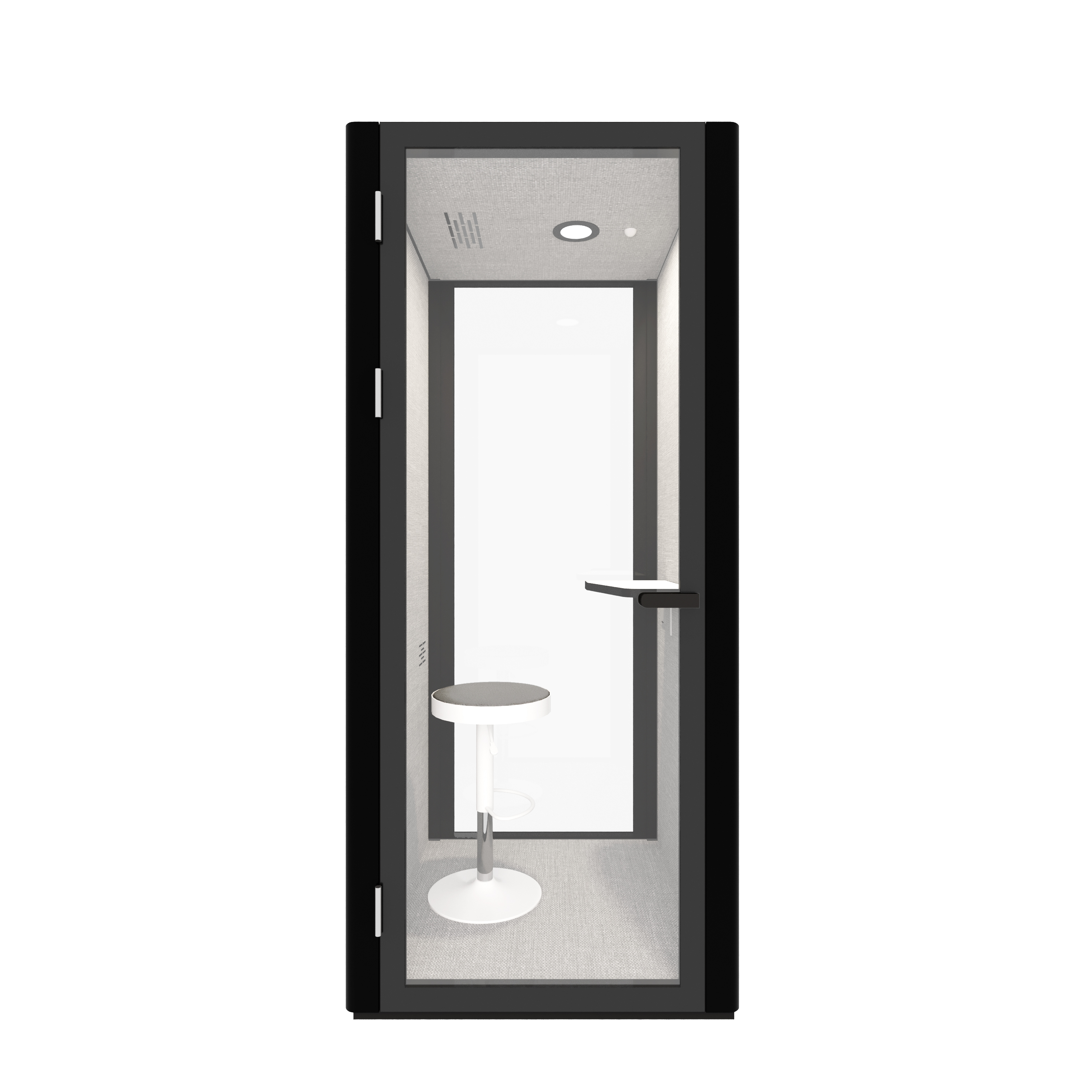 B.Quiet Single Person Acoustic Pod — side angle