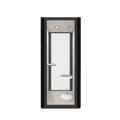 B.Quiet Single Person Acoustic Pod — black exterior, dark grey interior
