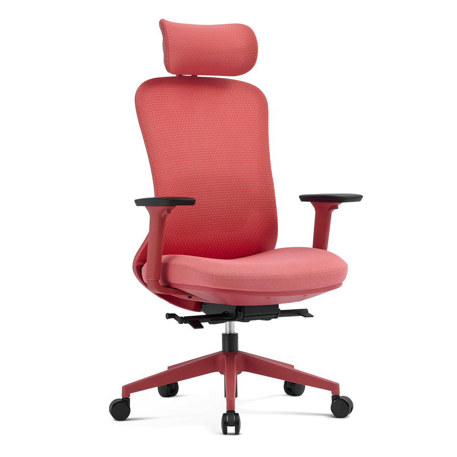 Yuno Ergonomic Massage Chair — Red